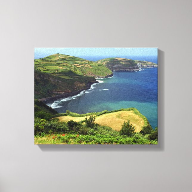 Azores Islands photo, Portugal Canvas Print (Front)
