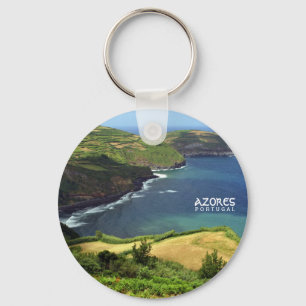 Azores Islands photo, Portugal Key Ring
