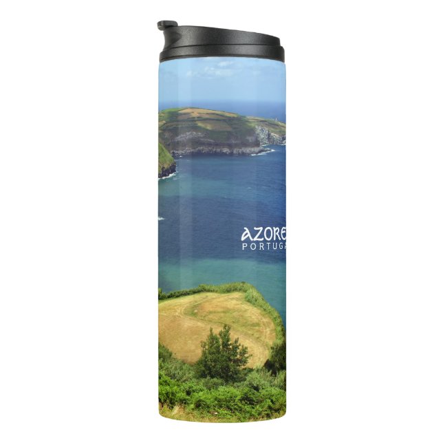 Azores islands photo, Portugal  Thermal Tumbler (Rotated Right)
