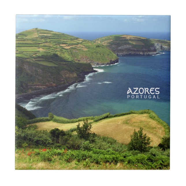 Azores Islands photo, Portugal Tile (Front)