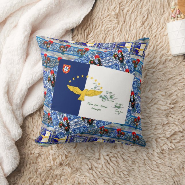 Azores islands, Portugal Cushion (Blanket)