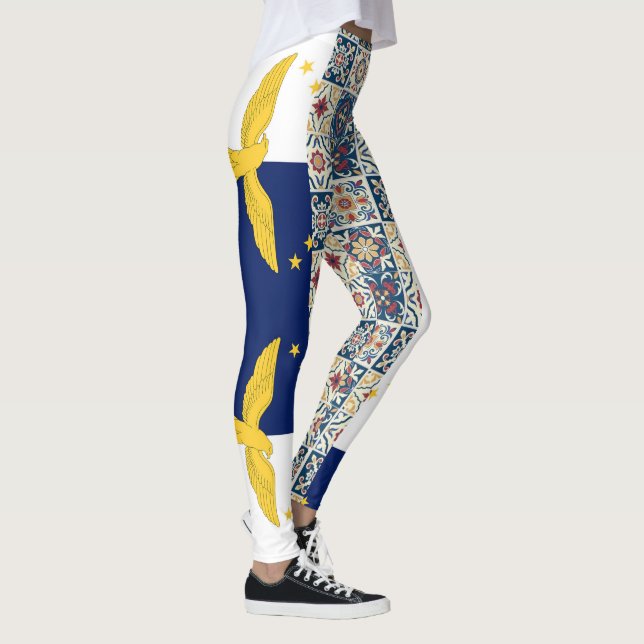 Azores islands, Portugal Leggings (Right)