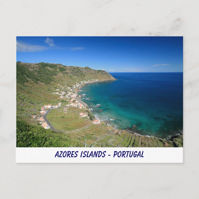 Azores Islands Postcard (Front)