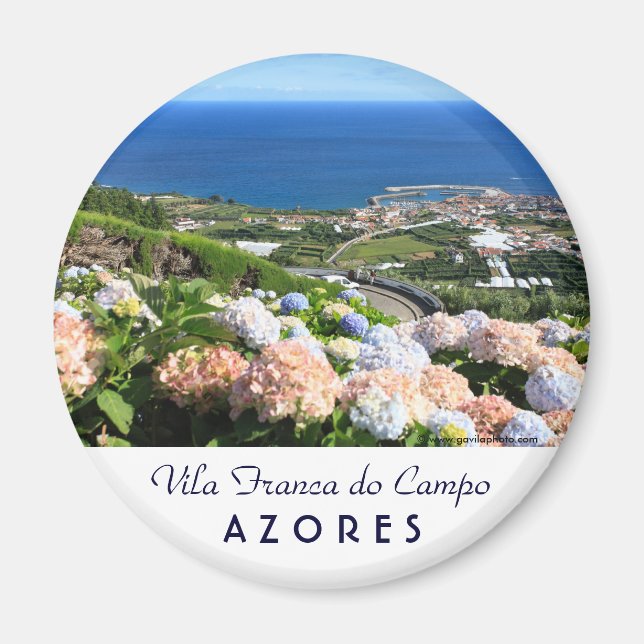 Azores landscape magnet (Front)