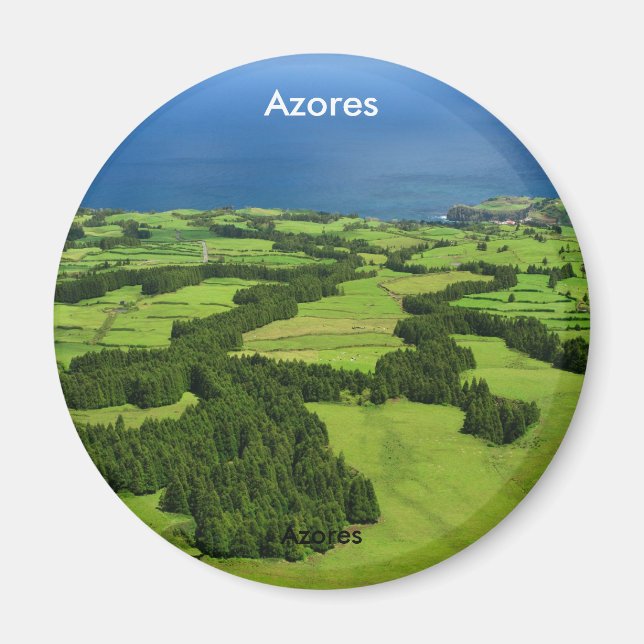 Azores landscape magnet (Front)