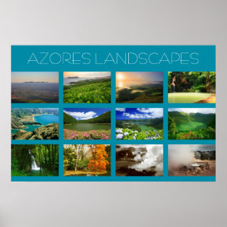 Azores Landscapes Poster