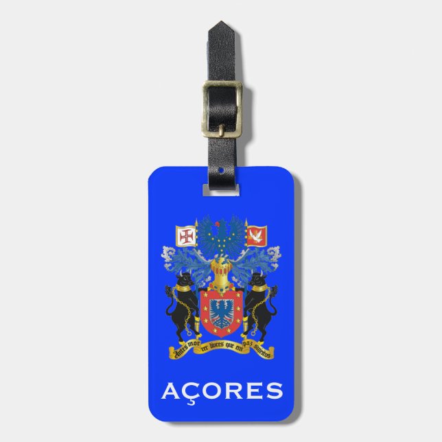 Azores - Luggage Tag (Front Vertical)