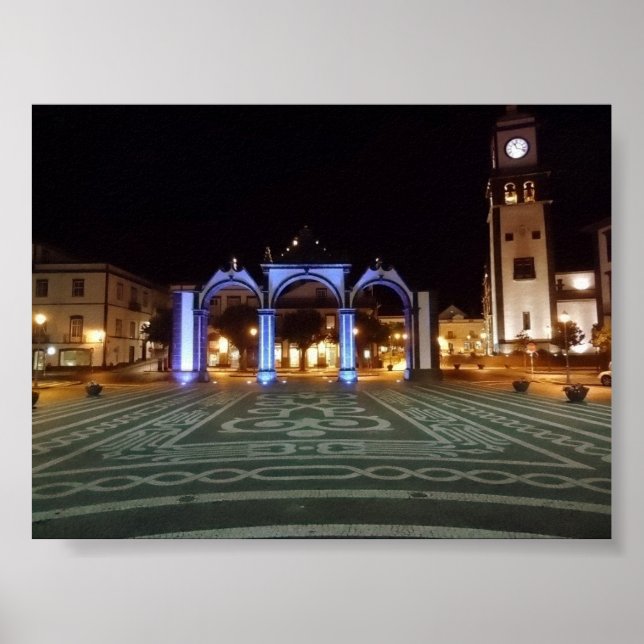 Azores - Ponta Delgada Poster (Front)