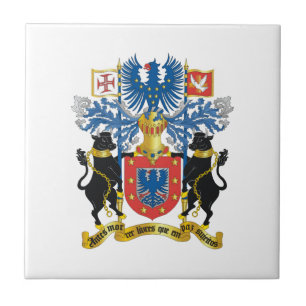 Azores (Portugal) Coat of Arms Tile