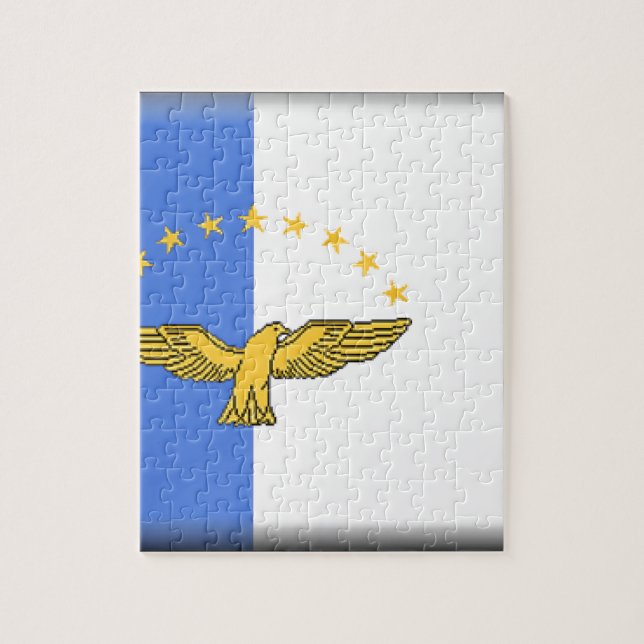 Azores (Portugal) Flag Jigsaw Puzzle (Vertical)