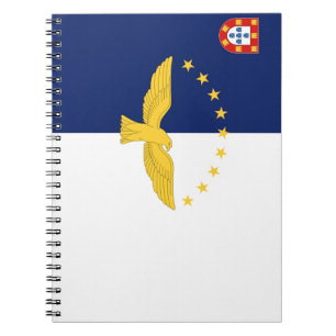 Azores (Portugal) Flag Notebook
