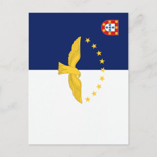 Azores (Portugal) Flag Postcard