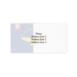 Azores, Portugal Label