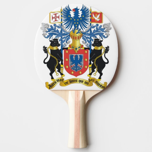 Azores Portugal Ping Pong Paddle (Front)