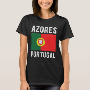 Azores Portugal Portuguese Souvenir Tourist T-Shirt