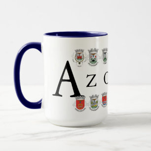Azores Towns Coat Arms Mug