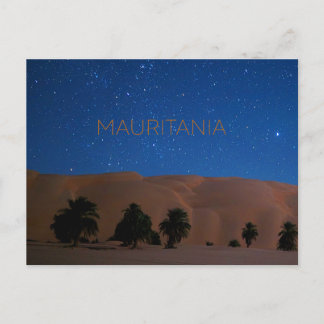 Azoueiga Sand Dunes, Mauritania Postcard