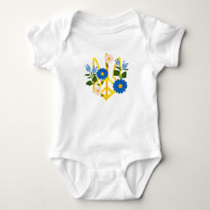 Azov Trident Ukraine    Baby Bodysuit