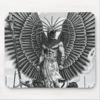 aztec20warrior mouse mat