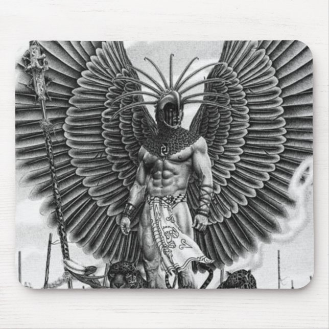 aztec20warrior mouse mat (Front)