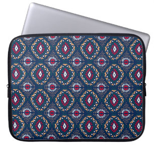 Aztec Allure: Tribal Striped Elegance Laptop Sleeve