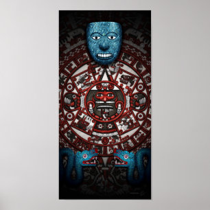 Aztec Art Poster