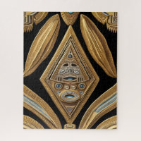 Aztec art rich and vibrant