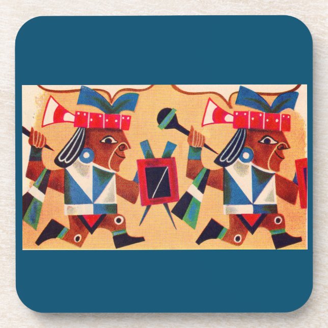 Aztec Aztecs Coaster (Front)