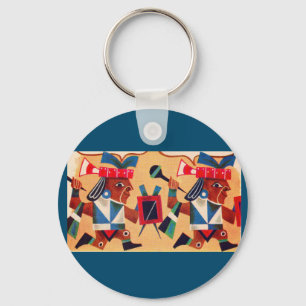 Aztec Aztecs Key Ring