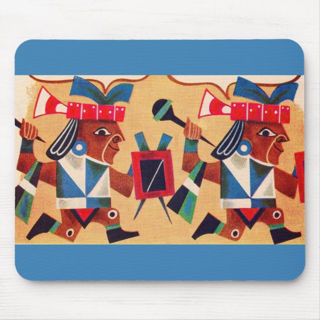 Aztec Aztecs Mouse Mat (Front)