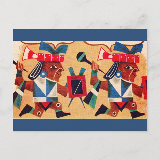 Aztec Aztecs Postcard (Front)