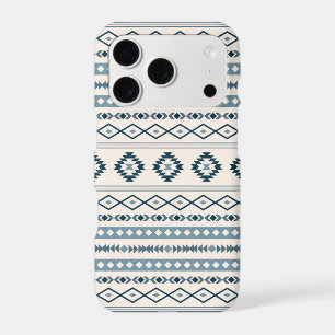 Aztec Blues Cream Mixed Motifs Pattern Case-Mate i