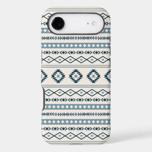 Aztec Blues Cream Mixed Motifs Pattern Case-Mate i