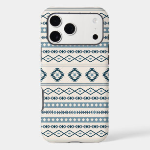Aztec Blues Cream Mixed Motifs Pattern Case-Mate i