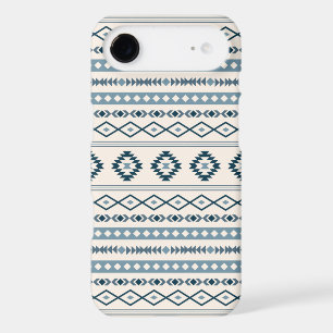 Aztec Blues Cream Mixed Motifs Pattern Case-Mate i