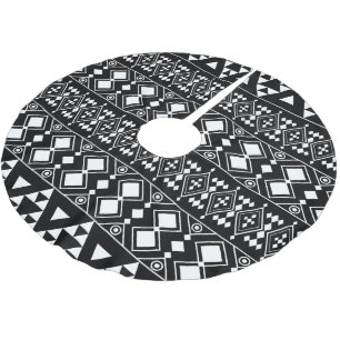 Aztec Brushed Polyester Tree Skirt