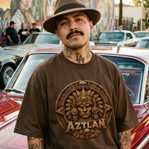 Aztec Calendar Aztlan T-Shirt
