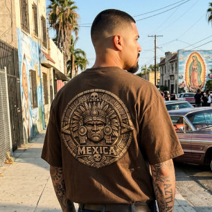 Aztec Calendar - Back hit T-Shirt