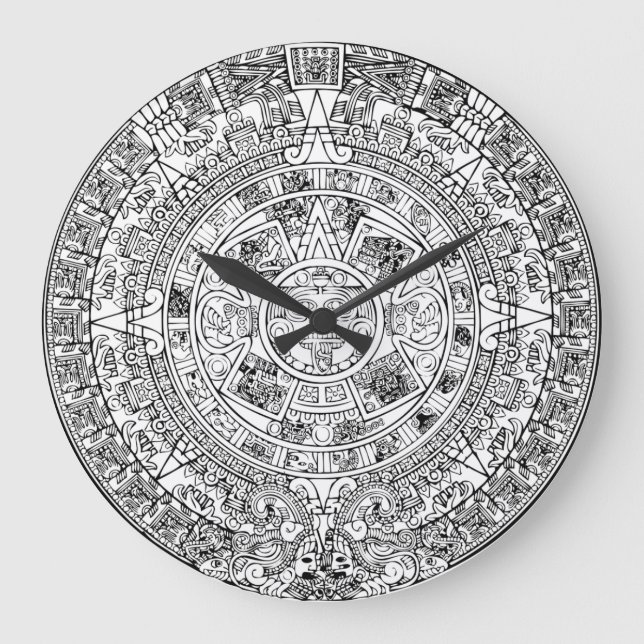 Aztec Calendar Clock (Front)