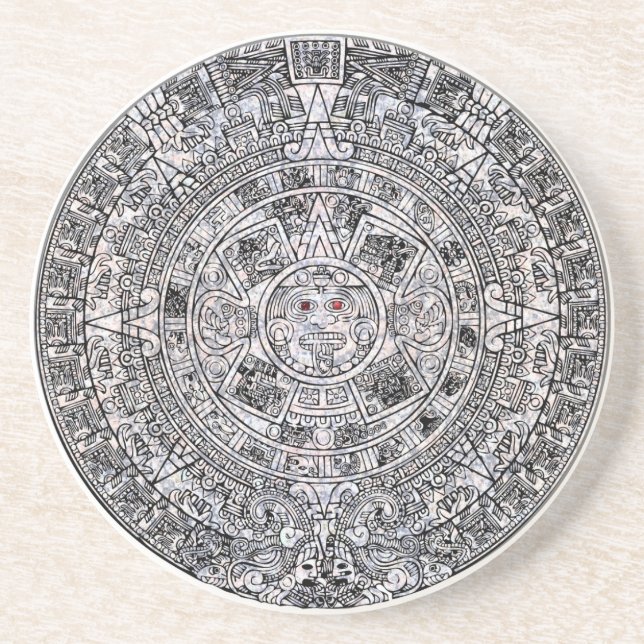 Aztec Calendar Coaster (Front)