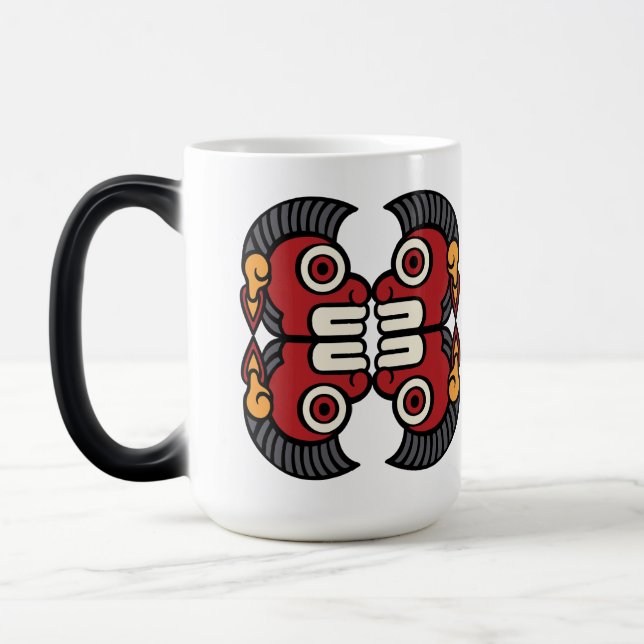 Aztec Calendar Day 11 - Ozomahtli Magic Mug (Left)