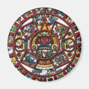 Aztec Calendar Magnet