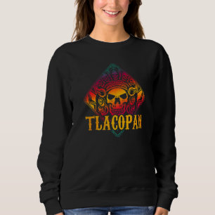 Aztec Calendar Mexican Native Mayas Mayans Tlacopa Sweatshirt
