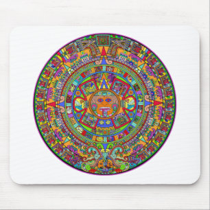 Aztec Calendar Mouse Mat