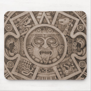 Aztec Calendar Mouse Mat