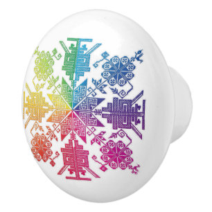 Aztec Ceramic Knob