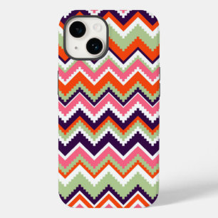 Aztec Chevron #7 @ VictoriaShaylee Case-Mate iPhone 14 Case