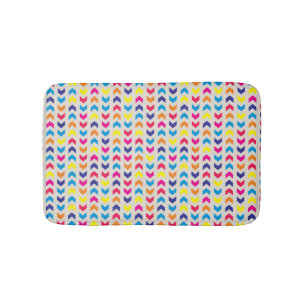 Aztec Chevron colourful Bath Mat