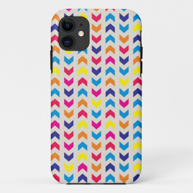 Aztec Chevron colourful Case-Mate iPhone Case (Back)