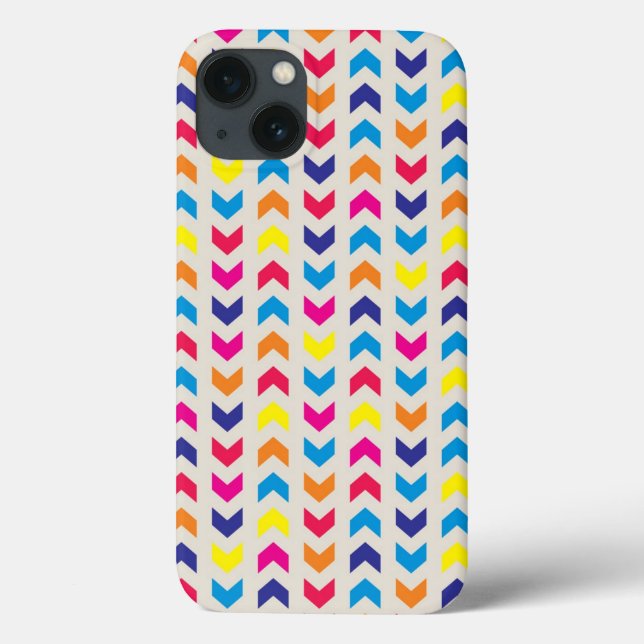 Aztec Chevron colourful Case-Mate iPhone Case (Back)